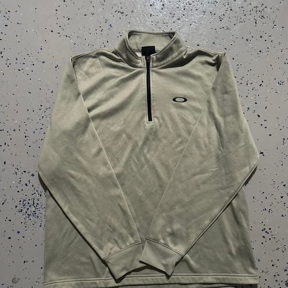 Vintage 00s Oakley Mint Green Quarter Zip